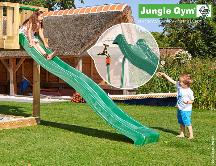 Rutschkana Mörkgrön 265 cm Jungle Gym